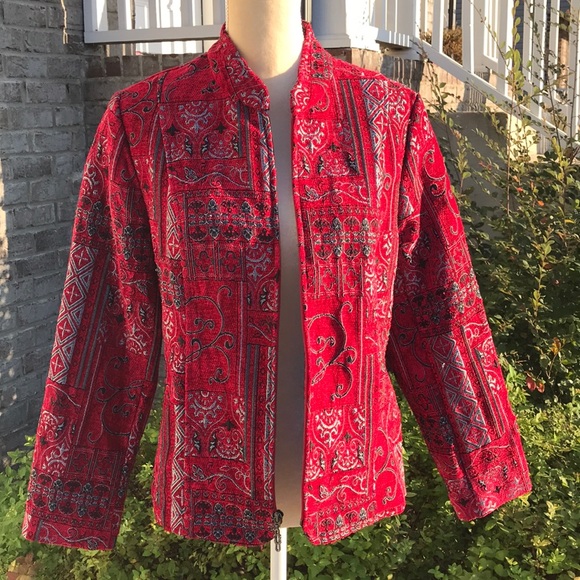 Size Large Molly & Max Red Jacket - Picture 1 of 9